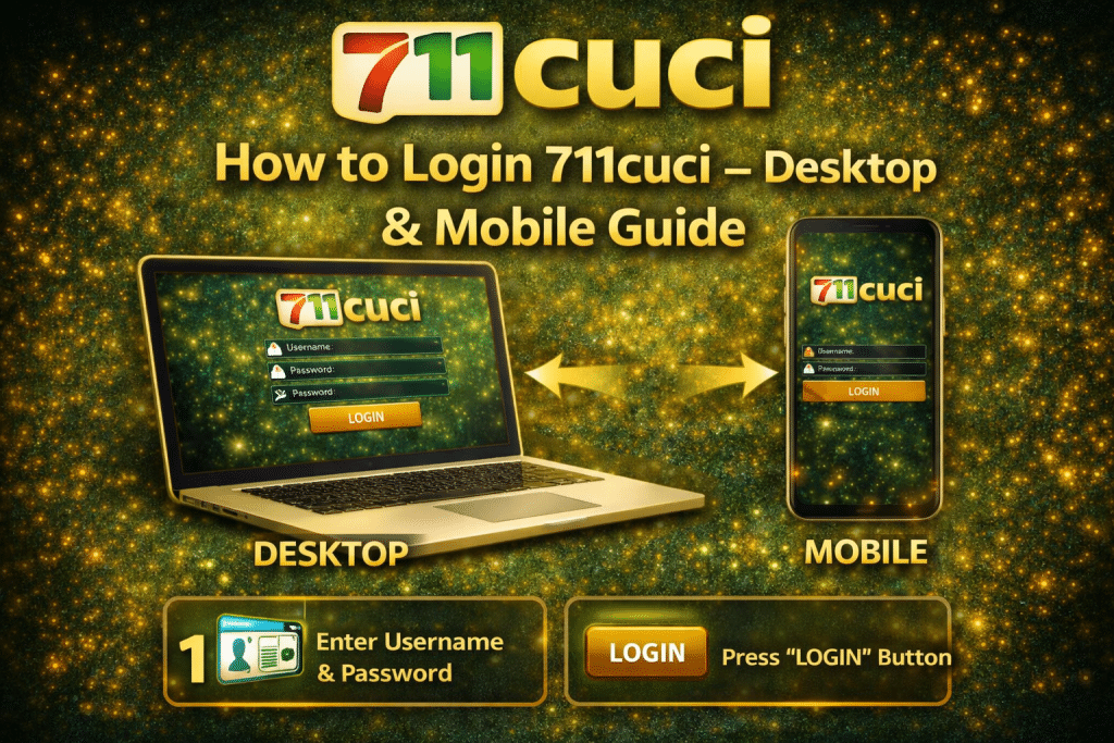 How to Login 711cuci – Desktop & Mobile Guide