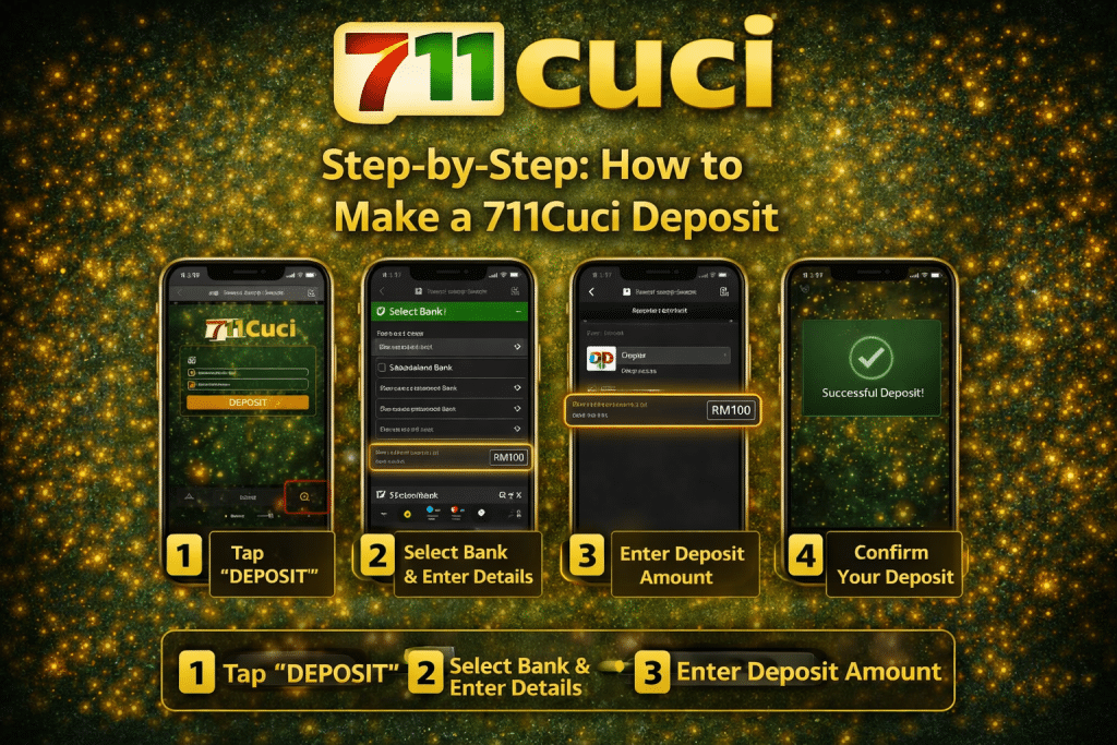 How to Deposit at 711cuci – All Payment Methods Explained