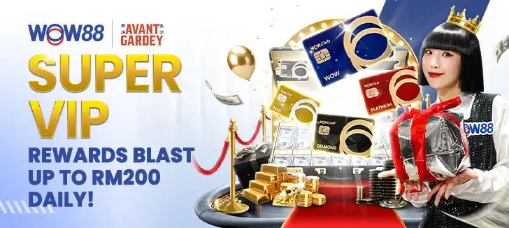 WOW88 super VIP rewards promotion