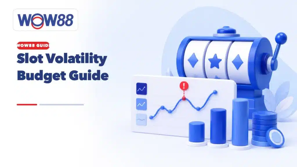 Slot volatility explained showing a volatility comparison icon